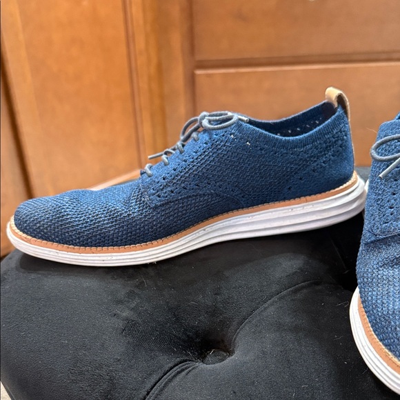 Cole Haan Original Grand Navy Knit Oxfords main image 6